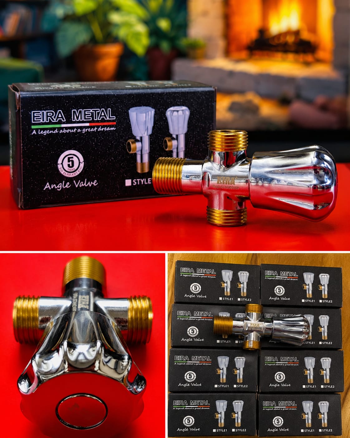 (EIRA) 2-Way ANGEL VALVE