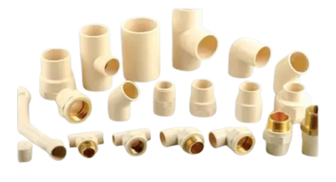 PVC Thread fittings (White)