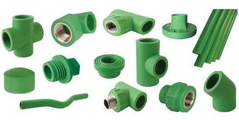PVC Thread fittings (Green)