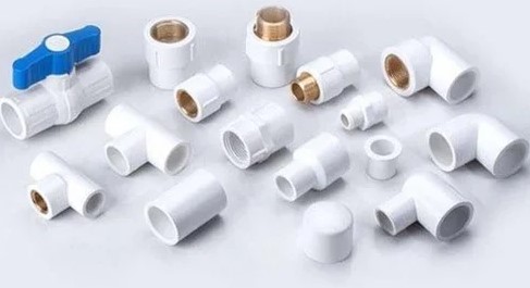 PVC Thread fittings (White)